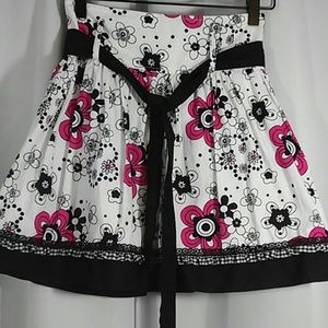 St Bernard for Dunnes Lacy floral skirt